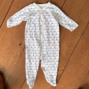 Roller Rabbit bunny onesie 6-9 months PLAY condition